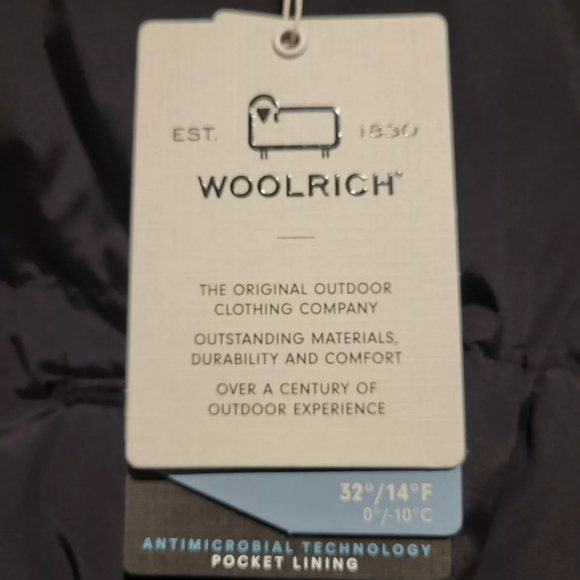 Woolrich Alsea Down Puffer Jacket Coat SZ XS - Picture 5 of 7